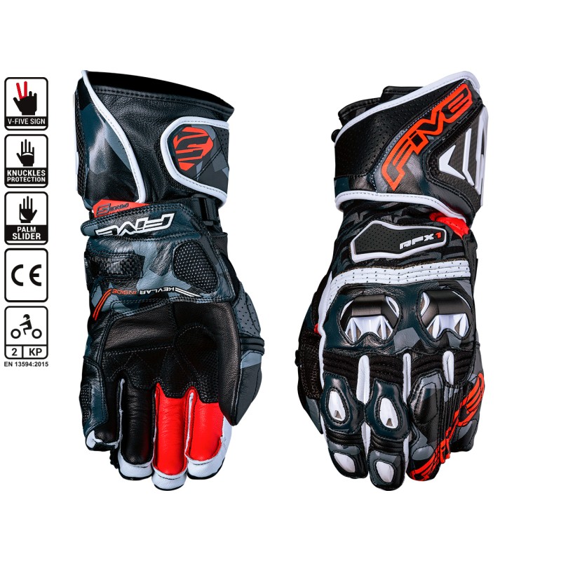 Five gants RFX1 replica camo