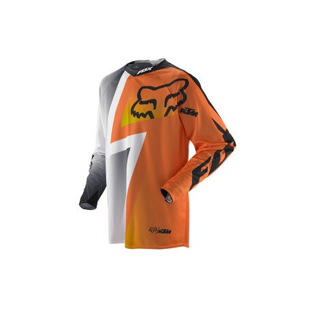 FOX Jersey 360 KTM blanc-orange S