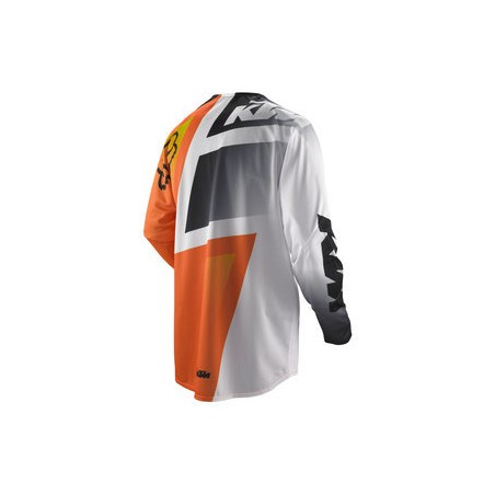 FOX Jersey 360 KTM blanc-orange S