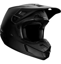 FOX V2 casque cross noir mat S