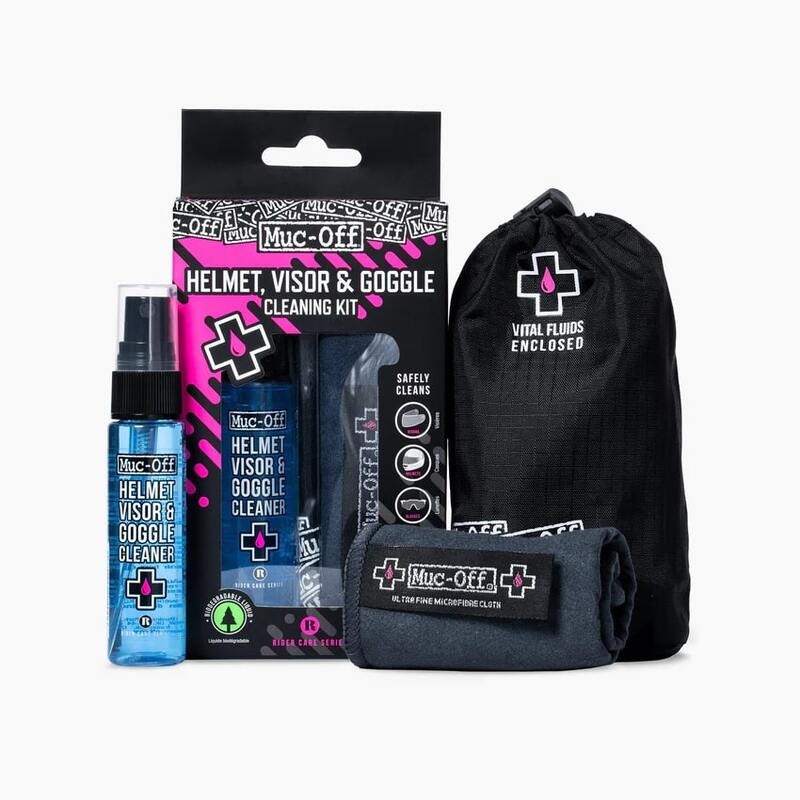 Muc-off Kit clean Casque-lunette-visière