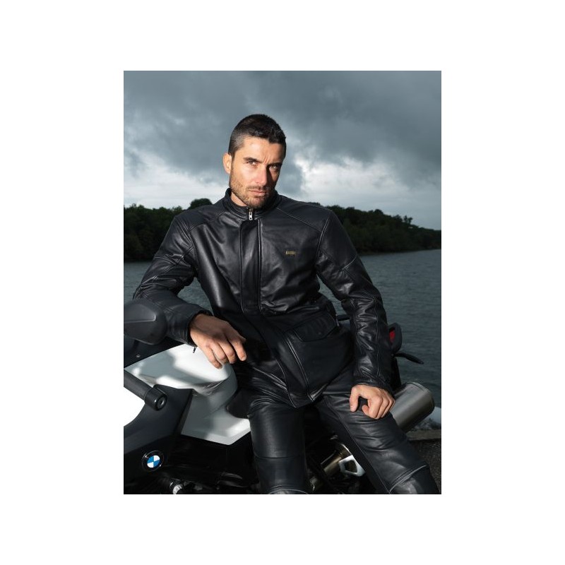 Richa Veste cuir Highlander noir 54