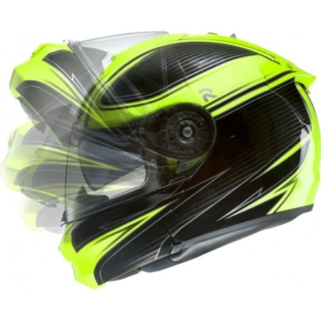 HJC R-PHA MAX EVO Fleet fluo XS