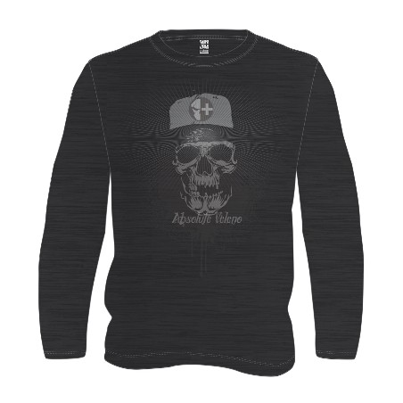 Veleno t-shirt death raser noir/gris L