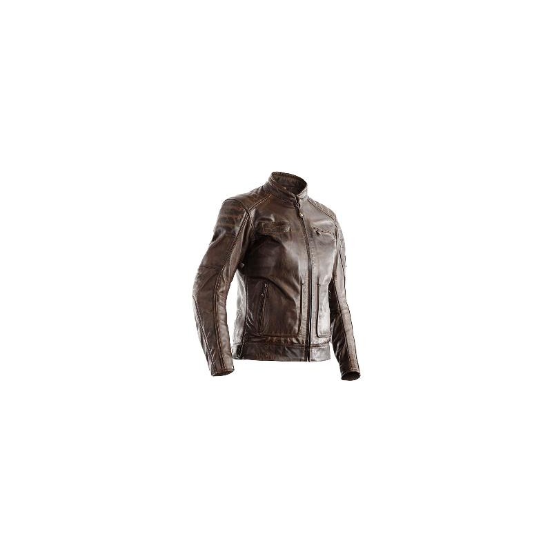 RST veste cuir dame Roadster II brun M