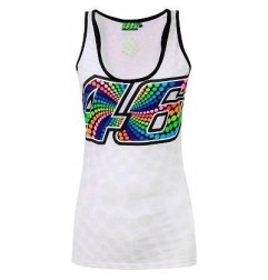 VR46 Tank top dame 261103 blanc XS