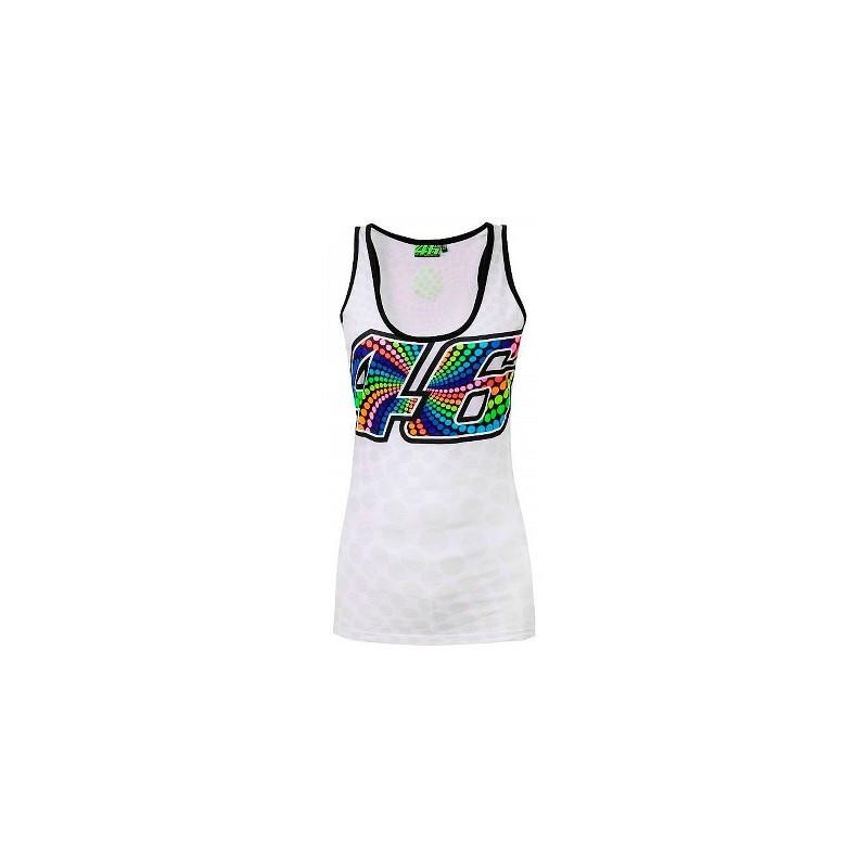 VR46 Tank top dame 261103 blanc XS