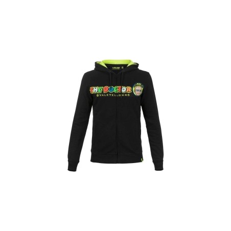 VR46 Hoddy Cupolino 305604 noir XL