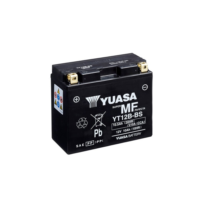 Batterie YT12 B-BS YUASA AVEC ACIDE