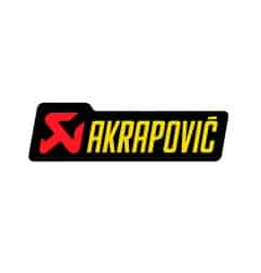 Akrapovic autocollant SlipOne 15cm