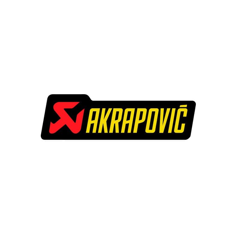 Akrapovic autocollant SlipOne 15cm