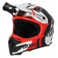 Acerbis casque cross Profile 5 blanc-rouge L