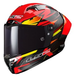 LS2 FF805 Thunder C GP Aero Fire rouge noir S