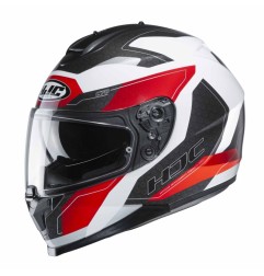 HJC C-70 Canex MC-1 noir-blanc-rouge M