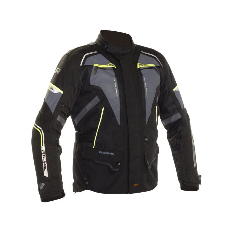 Richa veste Infinity 2 Flare noir-fluo jaune M