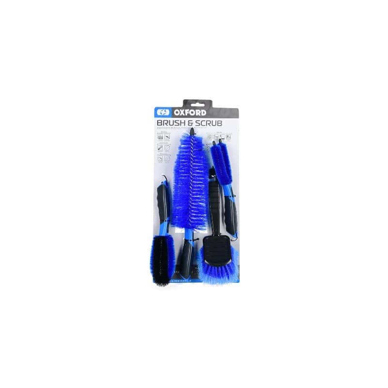 Oxford Brush&Scrub 4 brosses de nettoyage