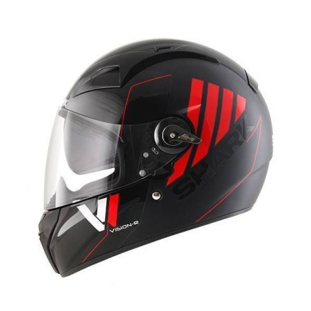 Shark VISION-R 2 CARTNEY noir-rouge XS