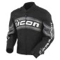 ICON DAYTONA LEDERJ.SW-WEISS 3XL