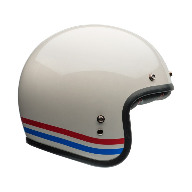 Bell casque Custom 500 Stripes Pearl White S