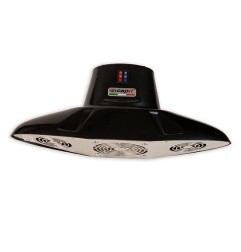 CAPIT Cintre séchant noir air chaud/froid 230V