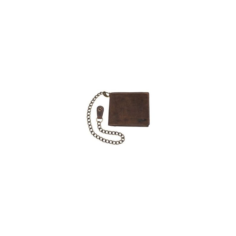Held porte-monnaie brun avec chaîne