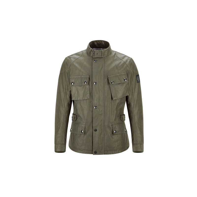 Belstaff veste Crosby  Resin Cotton Racing Green L