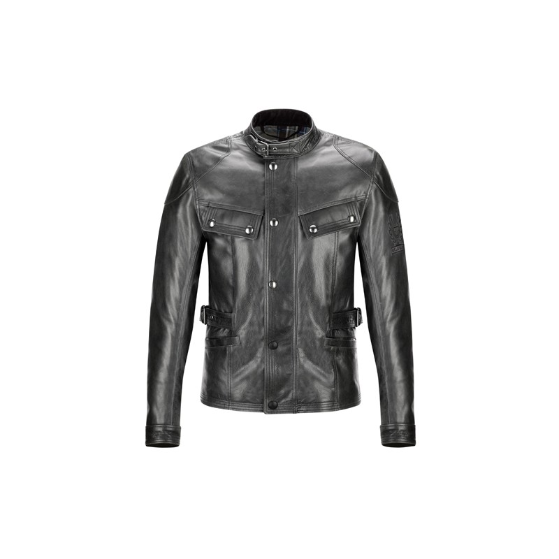 Belstaff veste cuir Crystal Palace noir 2XL