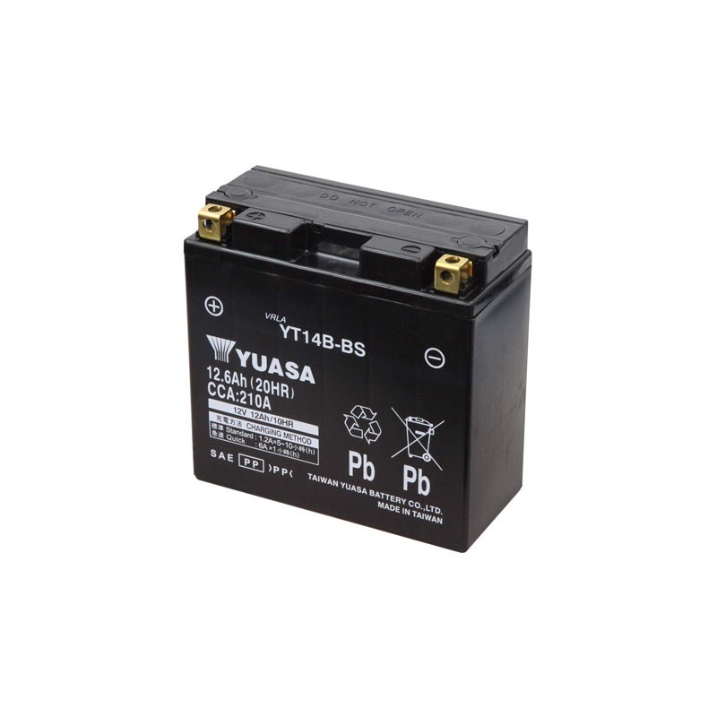 Batterie YT14B BS YUASA AVEC ACIDE