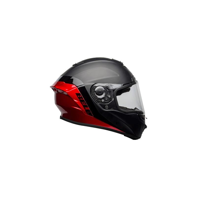 Bell casque Star MIPS Shockwave noir-rouge M