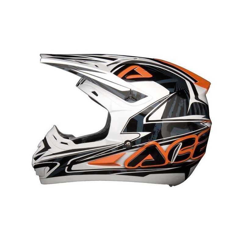 Acerbis On Way blanc-noir-orange XL