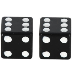 Oxford bouchons de valves Lucky Dice