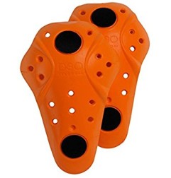 D3o Protections genoux velcro orange