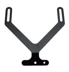 M11 Support pour catadioptre noir 155X145X1.5mm