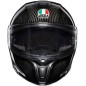 AGV Sportmodular Solid mat carbon S