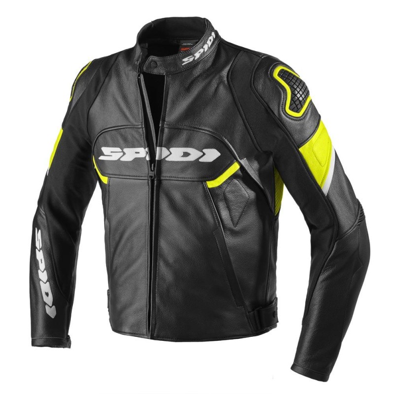 Spidi Jacket Ignite noir-jaune fluo 50