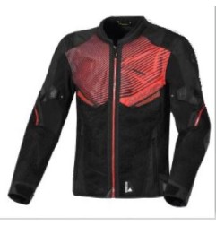 Macna veste été Foxter noir rouge M