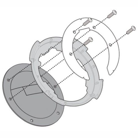 Kappa Tanklock system BMW / DUCATI / KTM