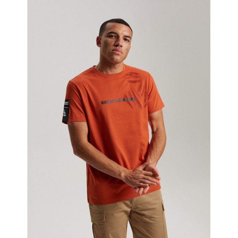 Dakar T-shirt D 0323 orange L