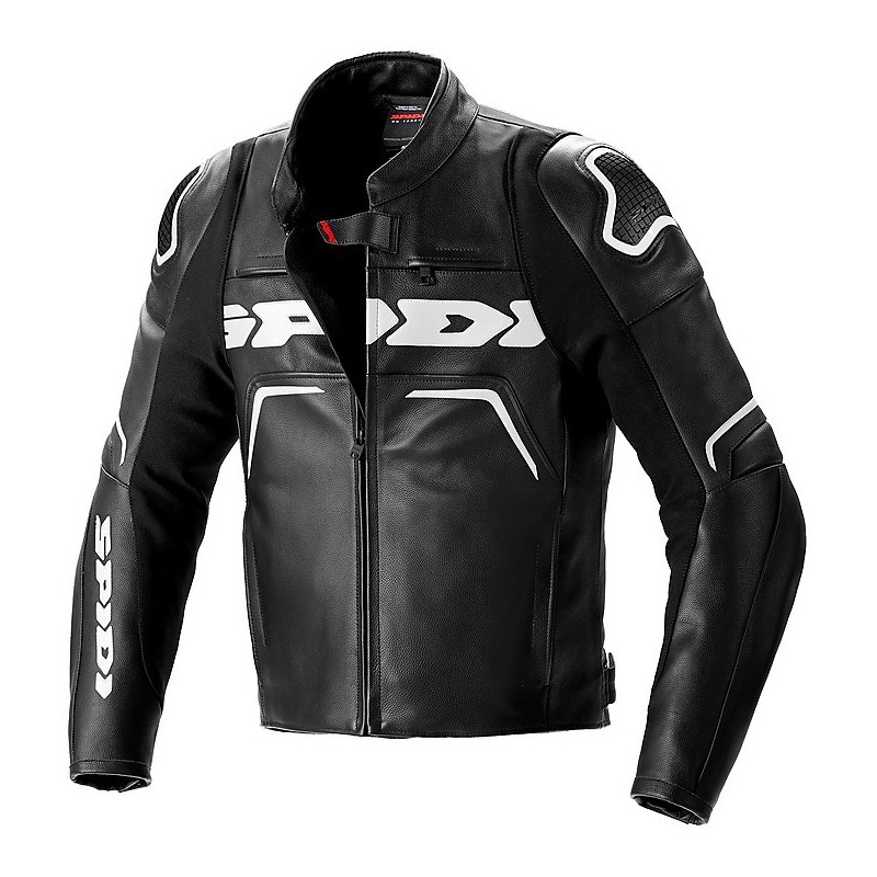 Spidi Track Jacket  Evorider noir-blanc 56