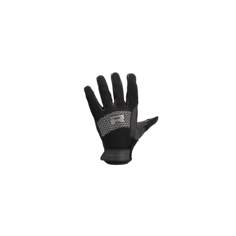 Richa gants d'été Downtown noir XL