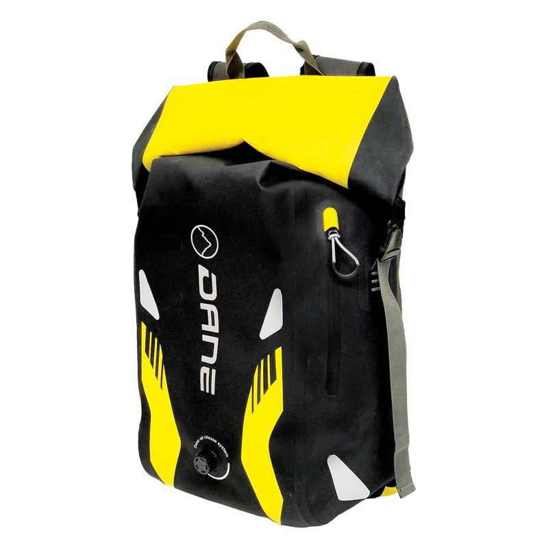 DANE sac à dos IKAST 2  WP 22 L noir jaune