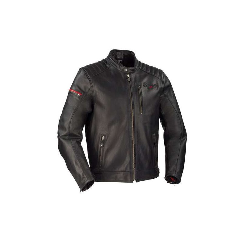 Segura veste cuir Perkins noir XL