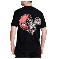 Pando moto t-shirt Mike Red Skul