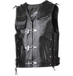 Held gilet cuir Carson noir L