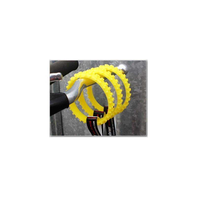 Bracelet Dirtboy Armband MX 196mm jaune